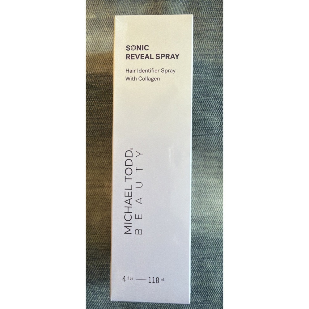 Michael‎ Todd Sonicsmooth Radiance Reveal Mist Hair Identifier Spray 4 oz Exp 28